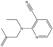 2-[ethyl(2-methylprop-2-enyl)amino]nicotinonitrile