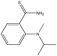 2-[methyl(propan-2-yl)amino]benzene-1-carbothioamide