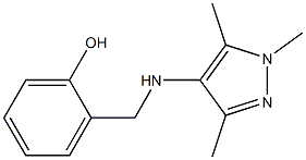 2-{[(1,3,5-trimethyl-1H-pyrazol-4-yl)amino]methyl}phenol