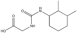 2-{[(2,3-dimethylcyclohexyl)carbamoyl]amino}acetic acid