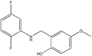 2-{[(2,5-difluorophenyl)amino]methyl}-4-methoxyphenol