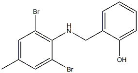 2-{[(2,6-dibromo-4-methylphenyl)amino]methyl}phenol