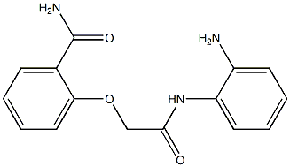 2-{[(2-aminophenyl)carbamoyl]methoxy}benzamide