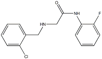2-{[(2-chlorophenyl)methyl]amino}-N-(2-fluorophenyl)acetamide