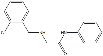 2-{[(2-chlorophenyl)methyl]amino}-N-phenylacetamide