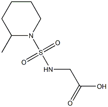 2-{[(2-methylpiperidine-1-)sulfonyl]amino}acetic acid