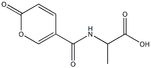 2-{[(2-oxo-2H-pyran-5-yl)carbonyl]amino}propanoic acid