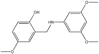 2-{[(3,5-dimethoxyphenyl)amino]methyl}-4-methoxyphenol