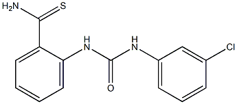 2-{[(3-chlorophenyl)carbamoyl]amino}benzene-1-carbothioamide|