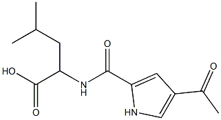 2-{[(4-acetyl-1H-pyrrol-2-yl)carbonyl]amino}-4-methylpentanoic acid