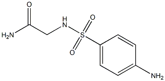 2-{[(4-aminophenyl)sulfonyl]amino}acetamide,,结构式