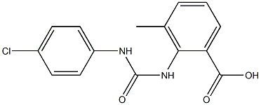 2-{[(4-chlorophenyl)carbamoyl]amino}-3-methylbenzoic acid