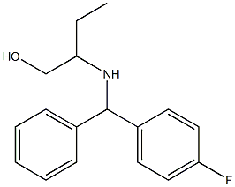 2-{[(4-fluorophenyl)(phenyl)methyl]amino}butan-1-ol