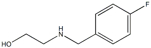 2-{[(4-fluorophenyl)methyl]amino}ethan-1-ol Struktur