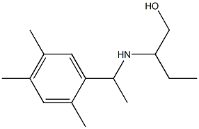 2-{[1-(2,4,5-trimethylphenyl)ethyl]amino}butan-1-ol|