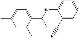 2-{[1-(2,4-dimethylphenyl)ethyl]amino}benzonitrile
