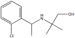 2-{[1-(2-chlorophenyl)ethyl]amino}-2-methylpropan-1-ol|