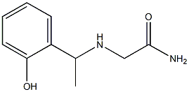 2-{[1-(2-hydroxyphenyl)ethyl]amino}acetamide