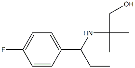  2-{[1-(4-fluorophenyl)propyl]amino}-2-methylpropan-1-ol