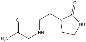 2-{[2-(2-oxoimidazolidin-1-yl)ethyl]amino}acetamide Struktur