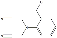 2-{[2-(chloromethyl)phenyl](cyanomethyl)amino}acetonitrile Structure