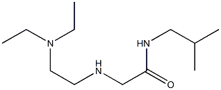 2-{[2-(diethylamino)ethyl]amino}-N-(2-methylpropyl)acetamide Structure