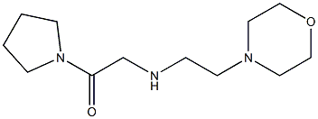  2-{[2-(morpholin-4-yl)ethyl]amino}-1-(pyrrolidin-1-yl)ethan-1-one