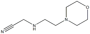 2-{[2-(morpholin-4-yl)ethyl]amino}acetonitrile Structure