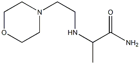 2-{[2-(morpholin-4-yl)ethyl]amino}propanamide