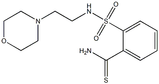 2-{[2-(morpholin-4-yl)ethyl]sulfamoyl}benzene-1-carbothioamide