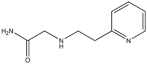 2-{[2-(pyridin-2-yl)ethyl]amino}acetamide Structure