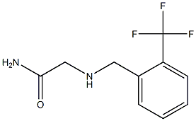 2-{[2-(trifluoromethyl)benzyl]amino}acetamide