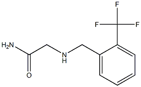 2-{[2-(trifluoromethyl)benzyl]amino}acetamide|