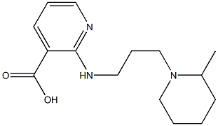 2-{[3-(2-methylpiperidin-1-yl)propyl]amino}pyridine-3-carboxylic acid