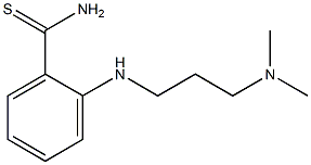 2-{[3-(dimethylamino)propyl]amino}benzene-1-carbothioamide 化学構造式