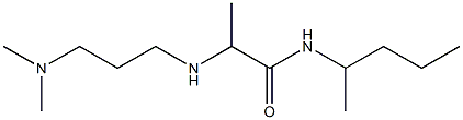 2-{[3-(dimethylamino)propyl]amino}-N-(pentan-2-yl)propanamide