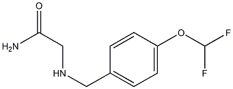 2-{[4-(difluoromethoxy)benzyl]amino}acetamide|