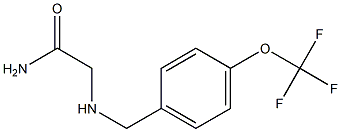 2-{[4-(trifluoromethoxy)benzyl]amino}acetamide