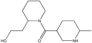  2-{1-[(6-methylpiperidin-3-yl)carbonyl]piperidin-2-yl}ethanol