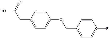 2-{4-[(4-fluorophenyl)methoxy]phenyl}acetic acid