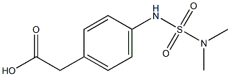 2-{4-[(dimethylsulfamoyl)amino]phenyl}acetic acid|