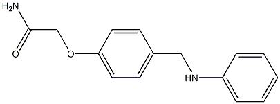 2-{4-[(phenylamino)methyl]phenoxy}acetamide|