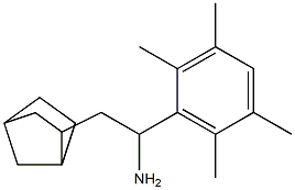 2-{bicyclo[2.2.1]heptan-2-yl}-1-(2,3,5,6-tetramethylphenyl)ethan-1-amine Structure