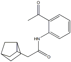 2-{bicyclo[2.2.1]heptan-2-yl}-N-(2-acetylphenyl)acetamide