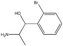 2-amino-1-(2-bromophenyl)propan-1-ol Structure