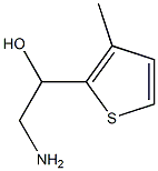 2-amino-1-(3-methylthien-2-yl)ethanol Struktur