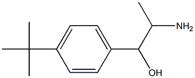 2-amino-1-(4-tert-butylphenyl)propan-1-ol,,结构式