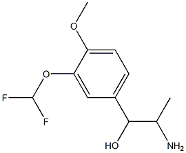 2-amino-1-[3-(difluoromethoxy)-4-methoxyphenyl]propan-1-ol