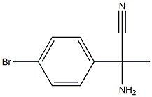 2-amino-2-(4-bromophenyl)propanenitrile