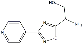 2-amino-2-[3-(pyridin-4-yl)-1,2,4-oxadiazol-5-yl]ethan-1-ol